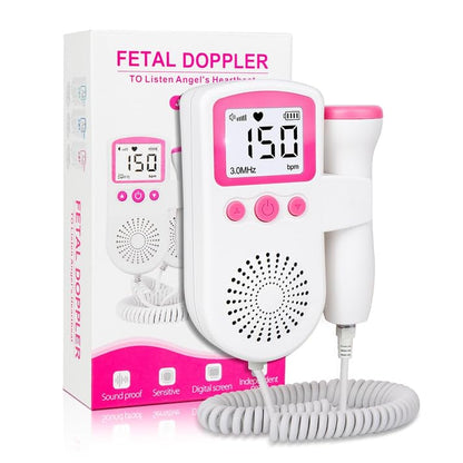 Monitor doppler Escucha los latidos de tu bebe desde la comodidad de tu casa.