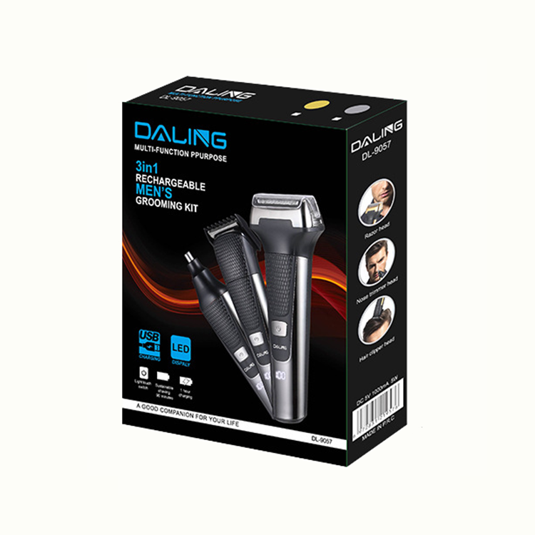 Afeitadora electrica Recargable 3 en 1 darling™ para hombres